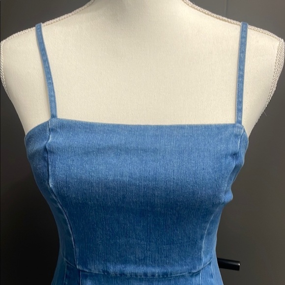 Sugar+Lips Blue Denim Dress - Picture 2 of 13